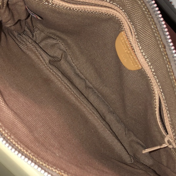 Dooney & Bourke Made in Italy Canvas Monogram Wristlet Clutch Pochette - Picture 6 of 10